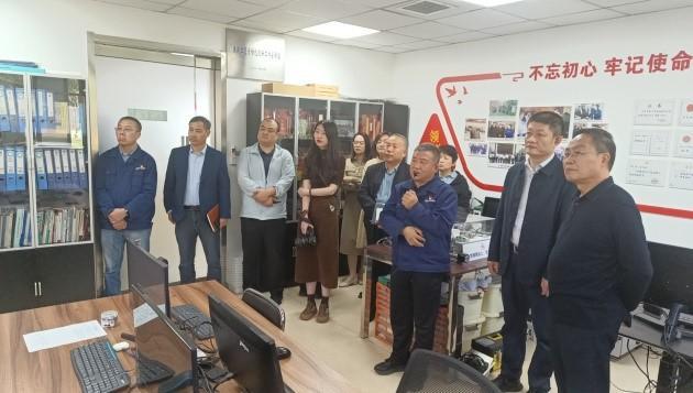 河北航投集团工会一行来齐名创新工作室参观交流